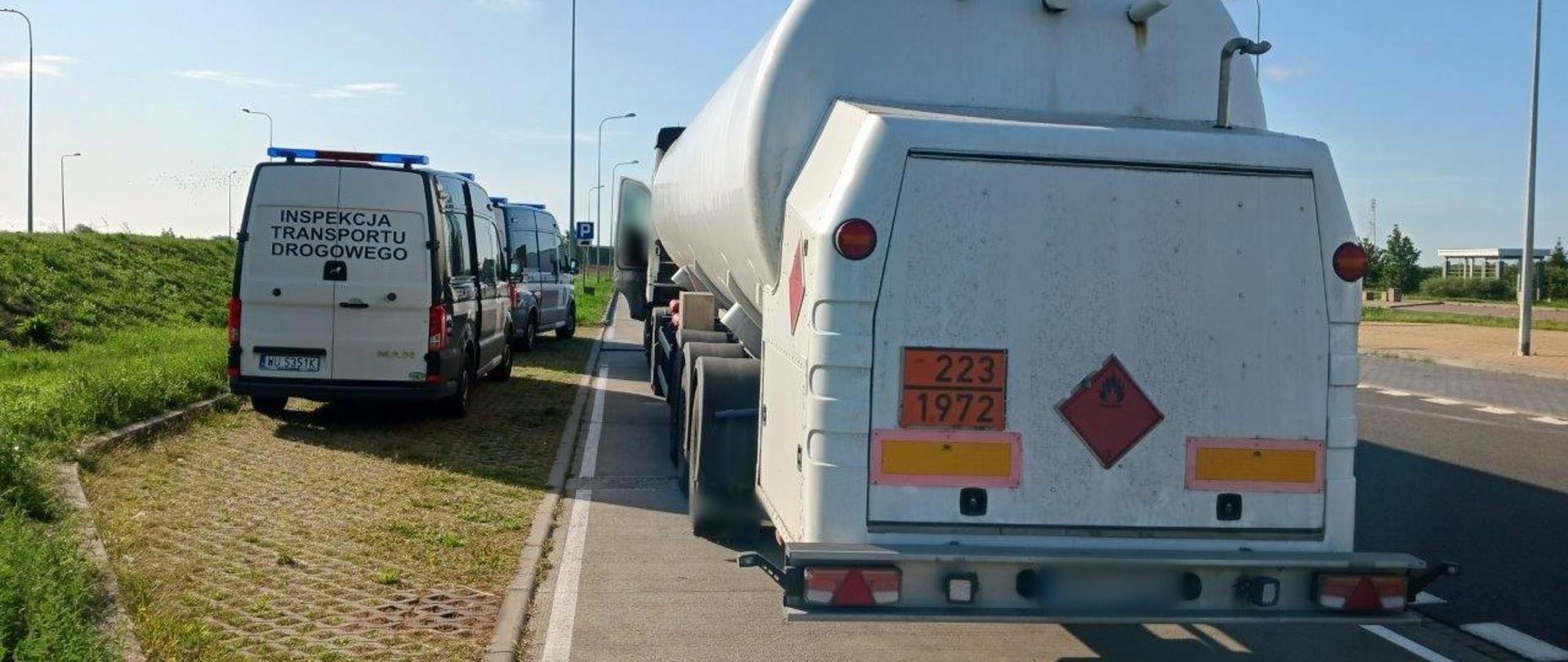 Ciężarówkę przewożącą gaz prowadził kierowca po spożyciu alkoholu. Został zatrzymany do kontroli przez inspektorów zachodniopomorskiej Inspekcji Transportu Drogowego na ekspresowej „trójce” w pobliżu Kunowa.