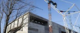 Budowa Muzeum Historii Polski na zaawansowanym etapie, fot. Danuta Matloch