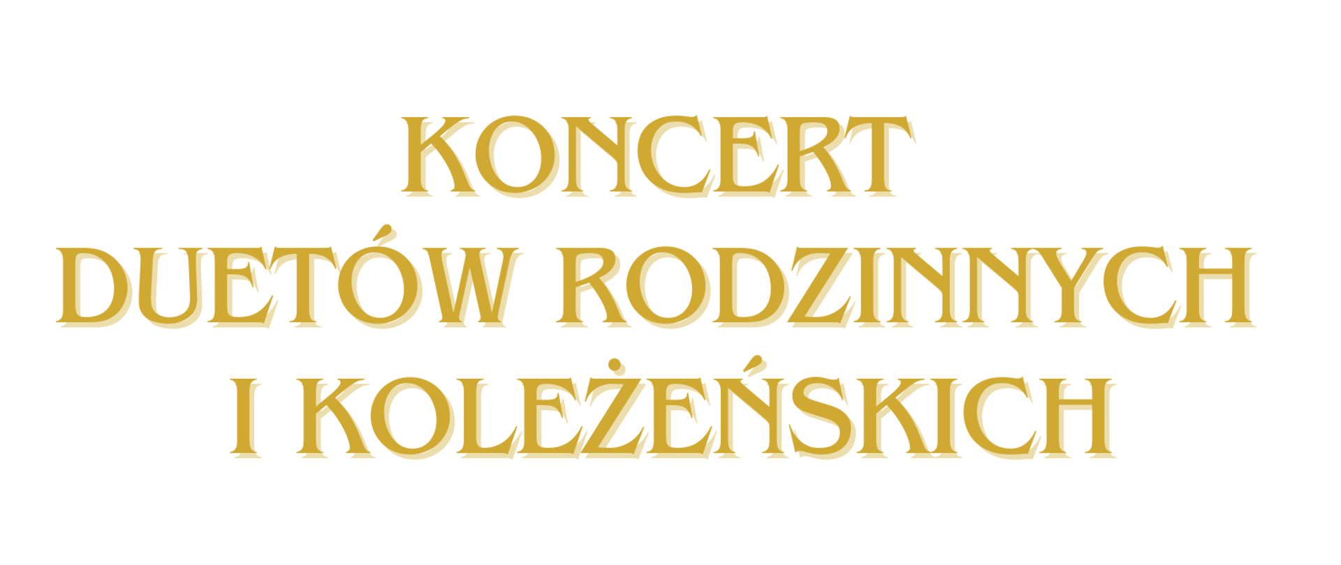 Plakat ma białe tło z elementami graficznymi i tekstem w odcieniach złota oraz brązu. W górnej części po lewej stronie widnieje logo Państwowej Szkoły Muzycznej I stopnia im. Wojciecha Kilara w Pleszewie w kolorze brązowym. Po prawej stronie znajduje się informacja o dacie i godzinie koncertu: Sala Koncertowa, 3 kwietnia 2025 r., godz. 17:00
Centralnym elementem plakatu jest duży, złoty napis: "KONCERT DUETÓW RODZINNYCH I KOLEŻEŃSKICH" Pod nim znajduje się kolorowa ilustracja przedstawiająca czwórkę dzieci grających na instrumentach i śpiewających. Dzieci są rysowane w bajkowym, kreskówkowym stylu, a w tle widać pięciolinię z kolorowymi nutami. Środkowym punktem ilustracji jest duży, niebieski klucz wiolinowy. Na dole plakatu widnieje brązowy napis: "ZAPRASZAMY!!"
