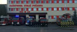 Minuta ciszy dla zmarłego strażaka