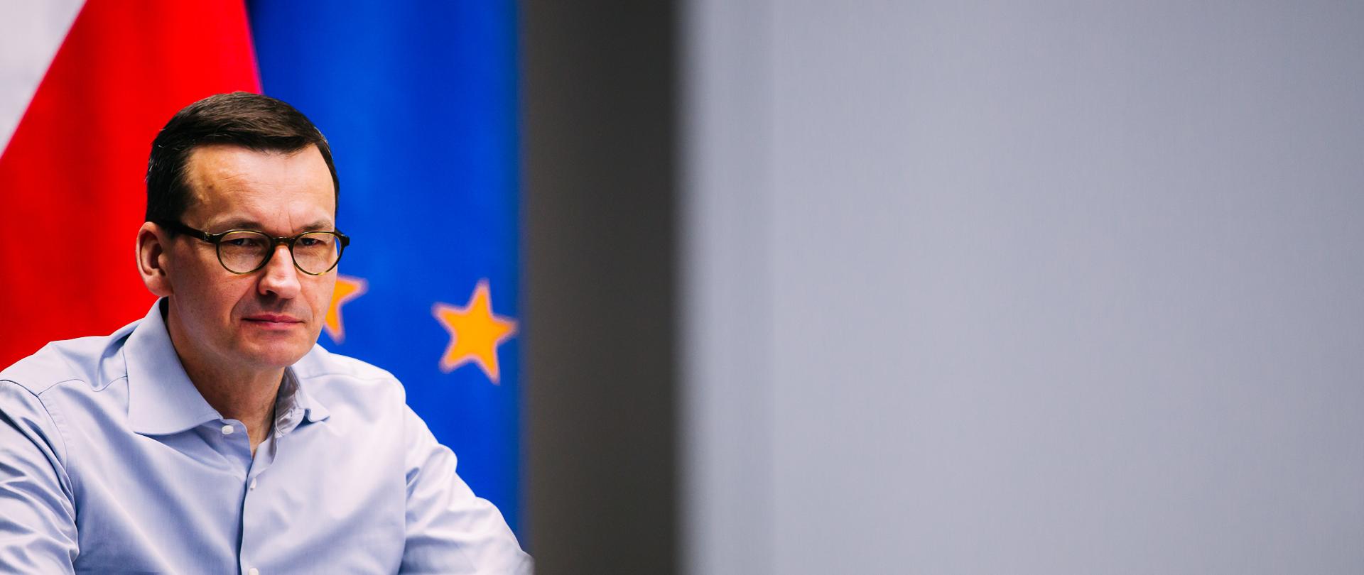 2020.04.22 Warszawa | Wideokonferencja koordynnacyjna czlonkow V4 Fot: Krystian Maj/KPRM