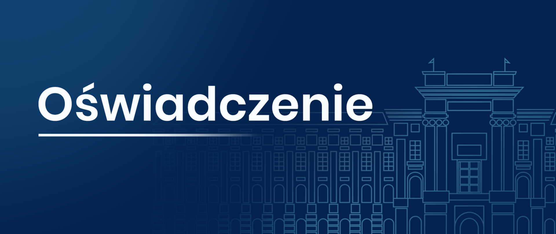 Oświadczenie