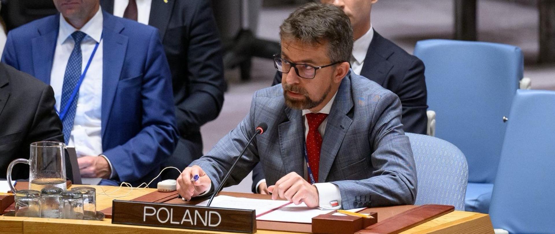 Michał Miarka na RB ONZ