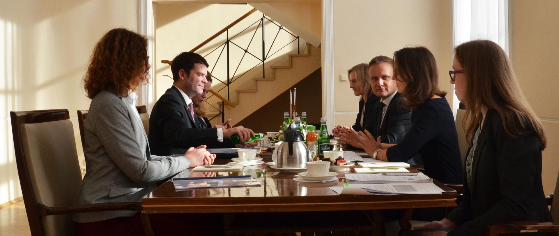 Konsultacje polsko-niemieckie z udziałem wiceministra Bartosza Marczuka.