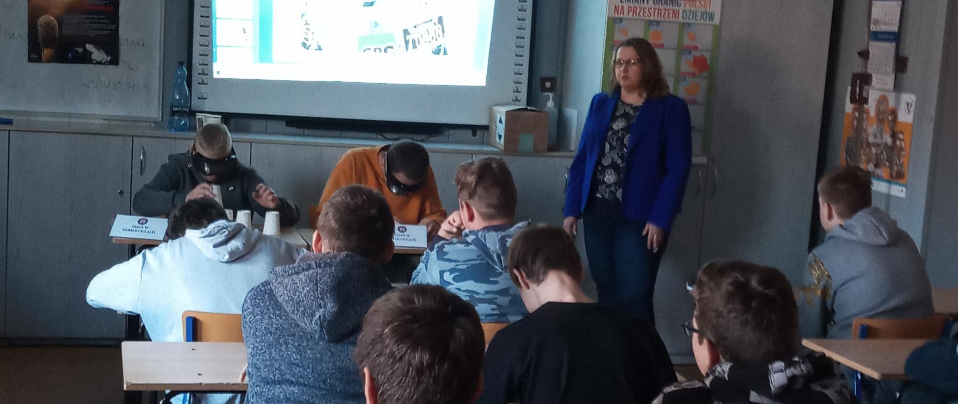 W związku z Światowym Dniem Rzucania Palenia Tytoniu, pracownicy Sekcji Oświaty Zdrowotnej PSSE Bytom przeprowadzili warsztaty profilaktyczne dla uczniów klas pierwszych Wieloprofilowego Zespołu Szkół w Tarnowskich Górach