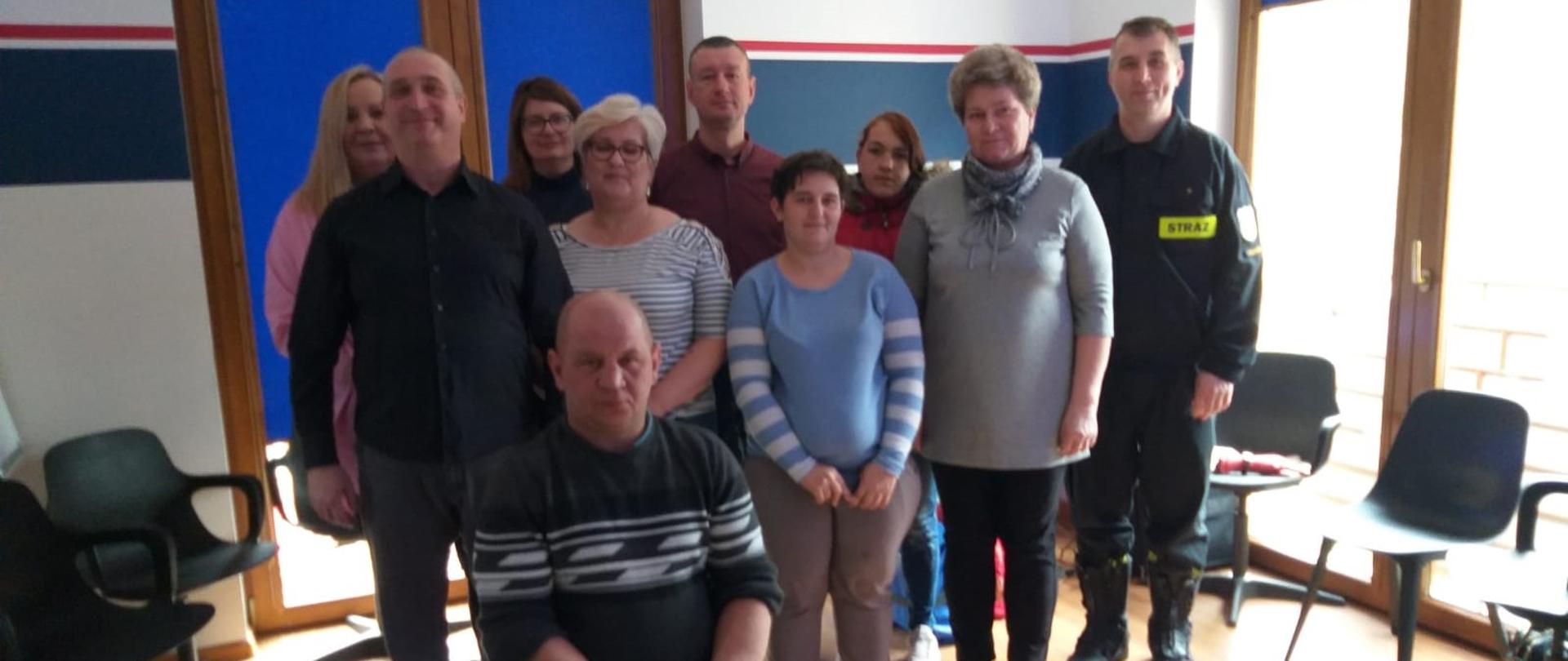 Uczestnicy warsztatów. zdjęcie grupowe