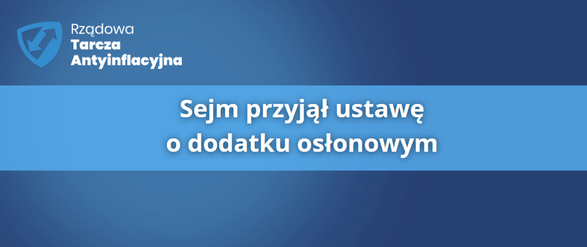 Sejm przyjął ustawę o dodatku osłonowym 
