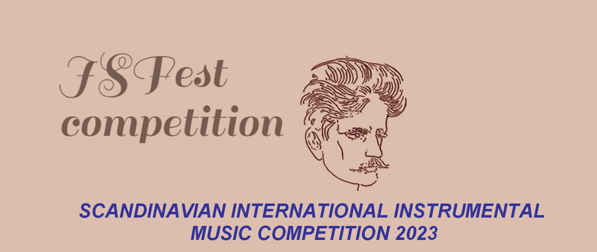 Baner: na różowym tle logo konkursu i nazwa konkursu w języku angielskim