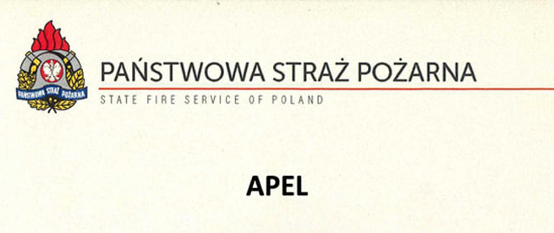 Zdjęcie przedstawia skan pisma - apelu Komendanta Głównego PSP w sprawie oddawania osocza przez ozdrowieńców zarówno z PSP jak i OSP.