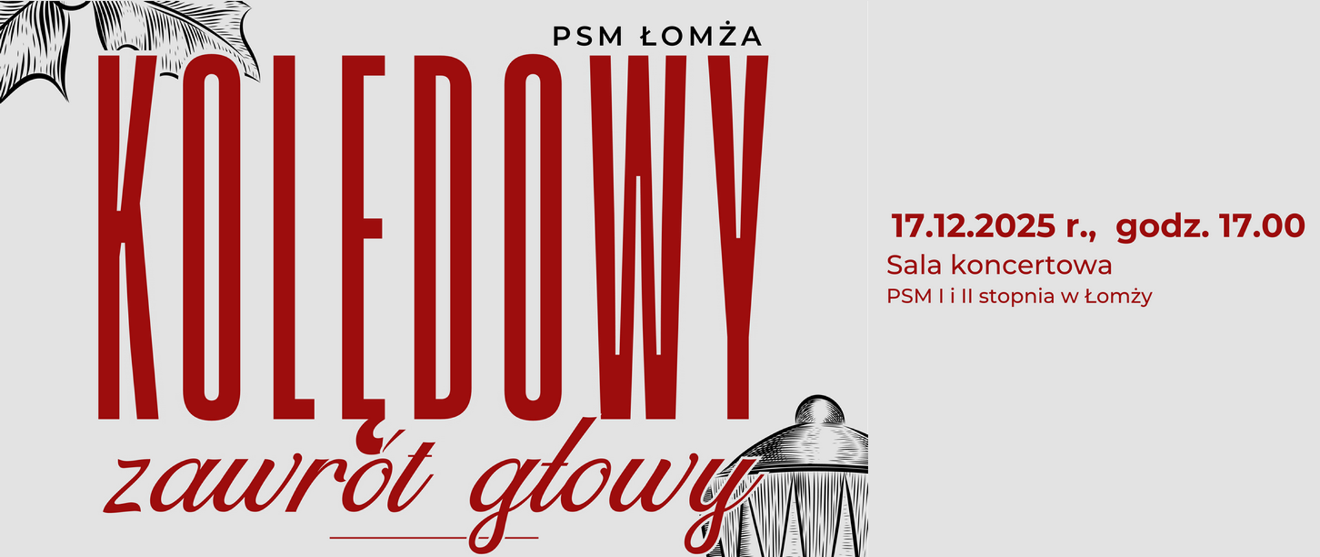 baner - informacja o koncercie