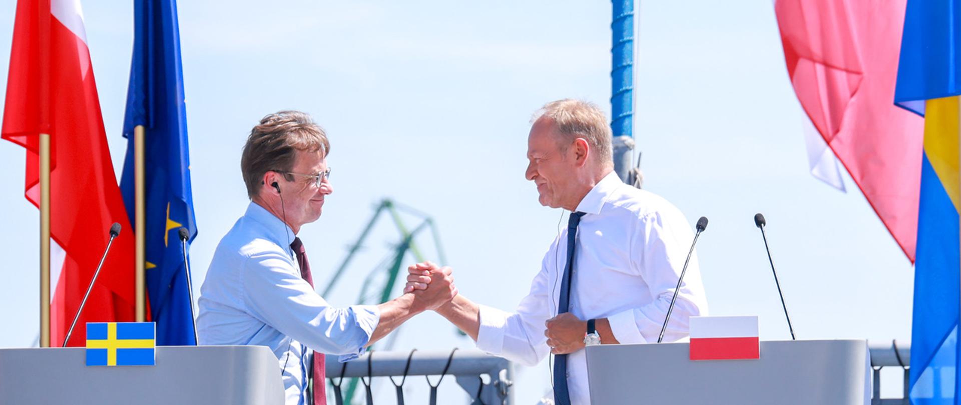 PM Tusk and Swedish PM Kristersson