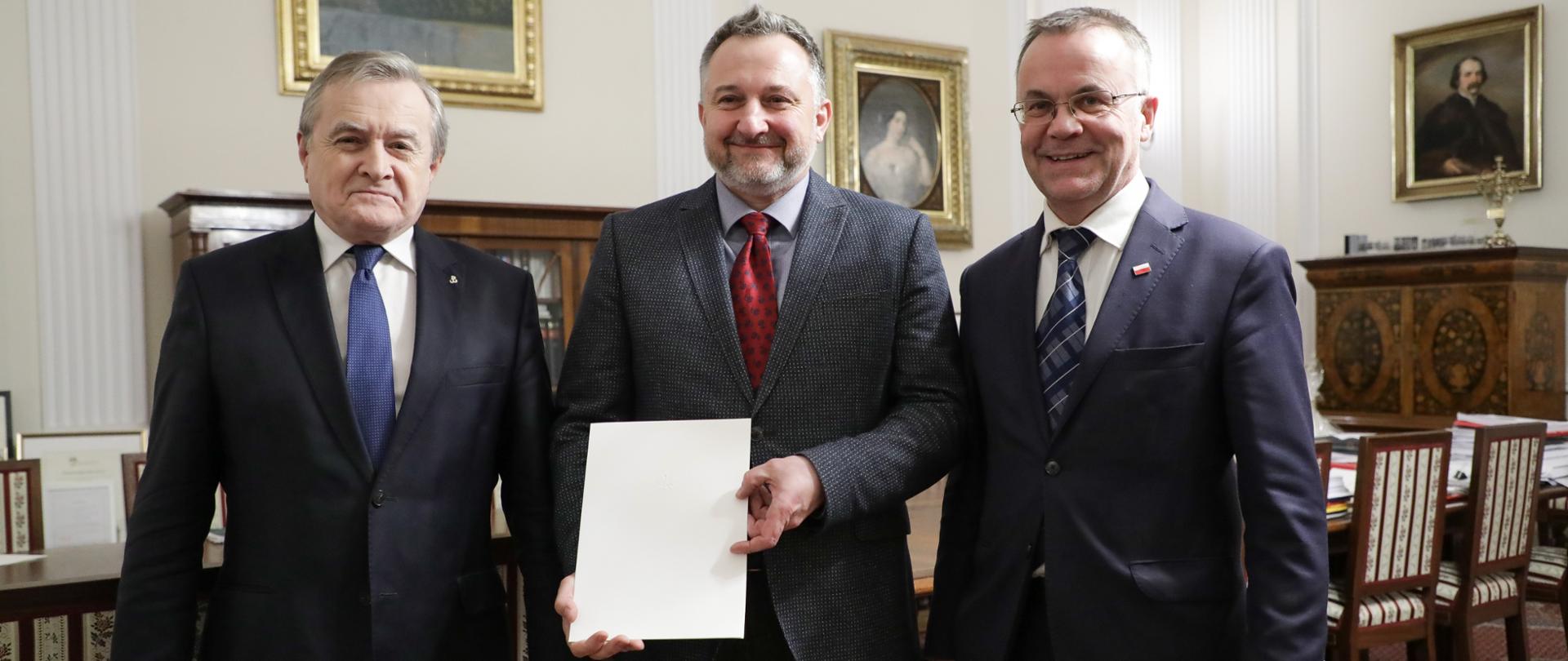 Dr hab. Łukasz Gaweł p.o. dyrektora Muzeum Narodowego w Warszawie, fot. Danuta Matloch