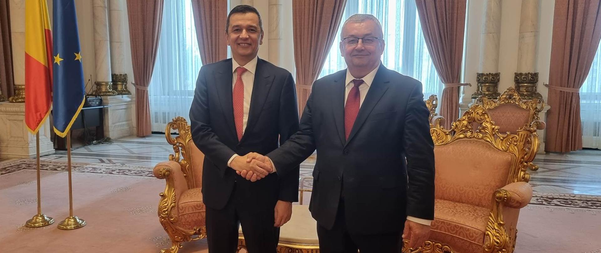 Spotkanie ministrów ds. transportu Polski i Rumunii