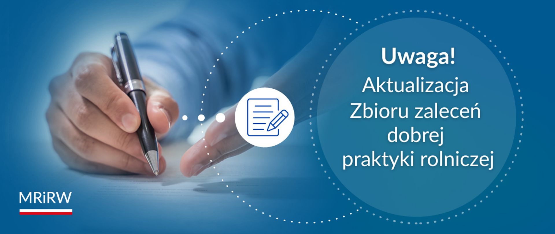Zbiór zaleceń dobrej praktyki rolniczej: aktualizacja w zakresie uproszczeń dla rolników