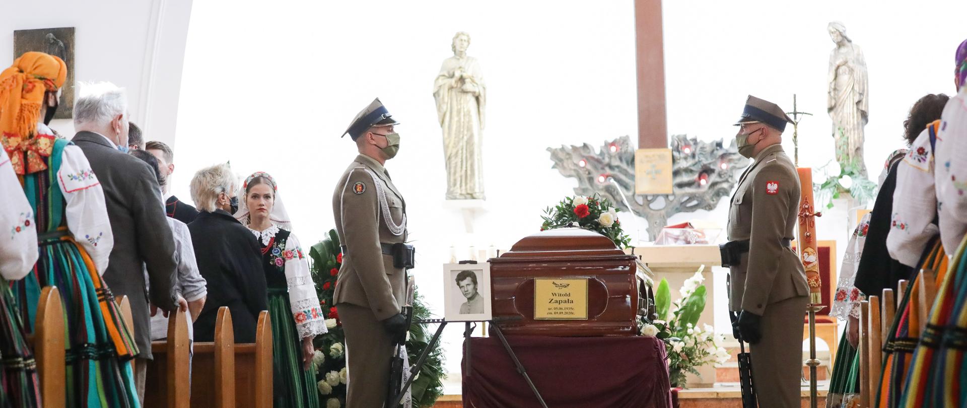 Ostatnie pożegnanie Witolda Zapały - wieloletniego choreografa „Mazowsza”, fot. Danuta Matloch