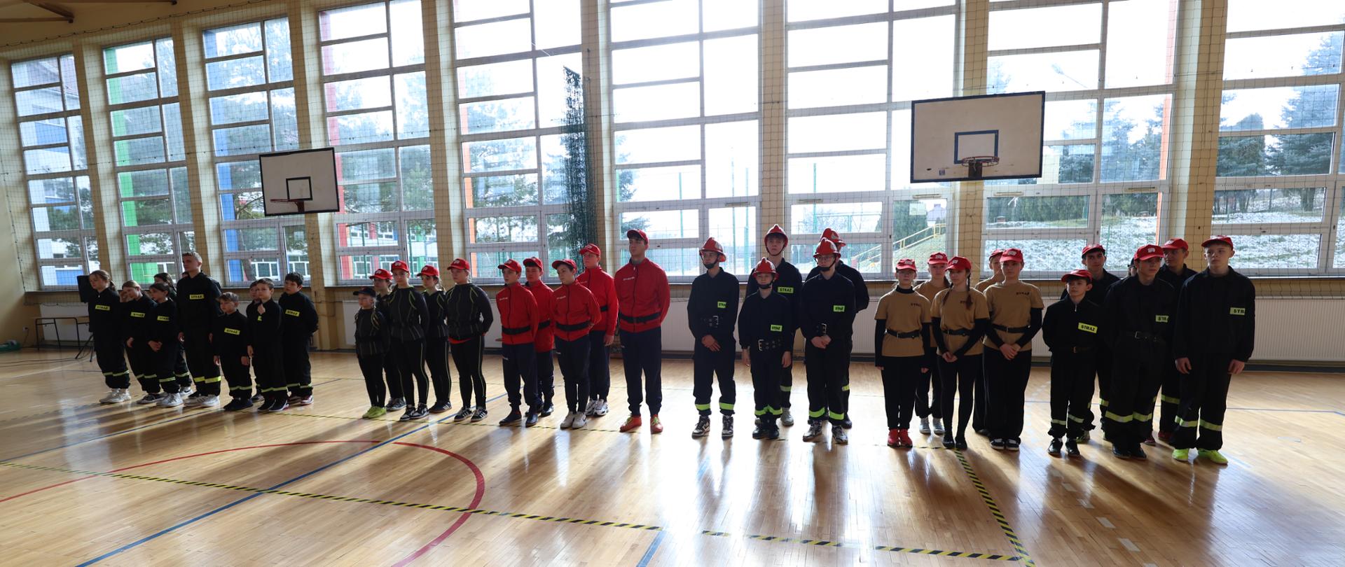 Eliminacje do wojewódzkich halowych zawodów
młodzieżowych drużyn pożarniczych – powiat kazimierski
