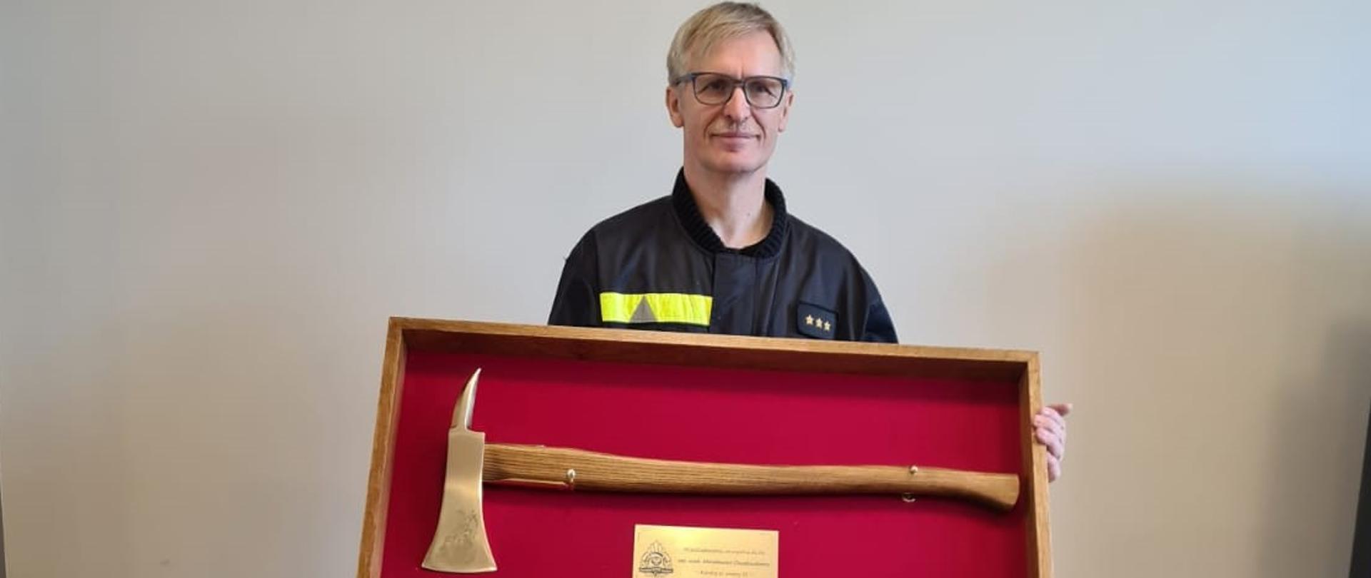 zdjęcie przedstawia asp. szta. Mirosława Chwałowskiego