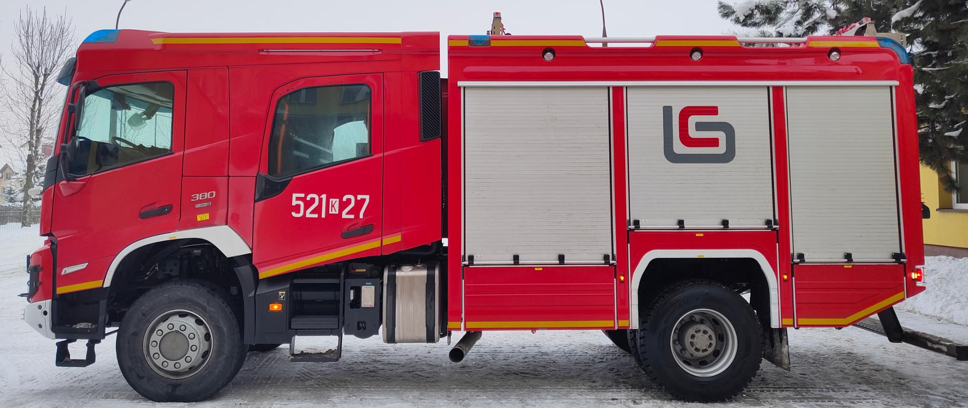 Ciężki samochód ratowniczo - gaśniczy