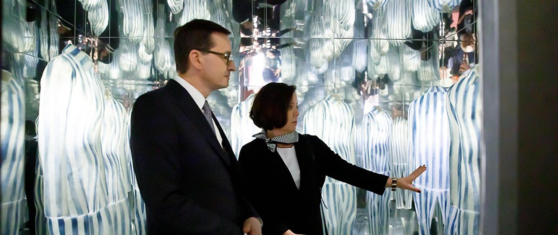 Premier Mateusz Morawiecki z żoną. 