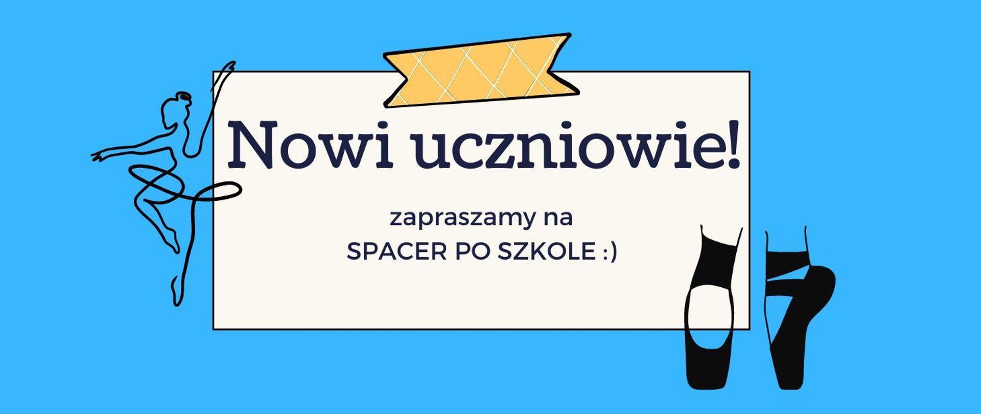 Zapraszamy na spacer po szkole.