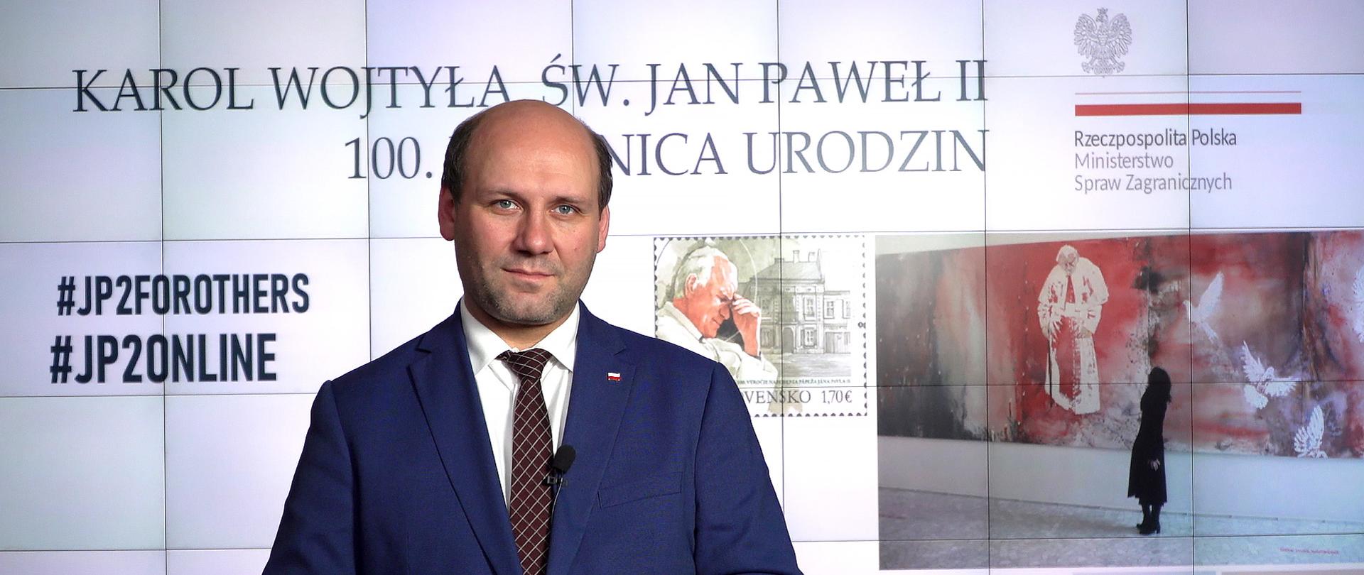 Deputy minister Szymon Szynkowski Vel Sęk JP2