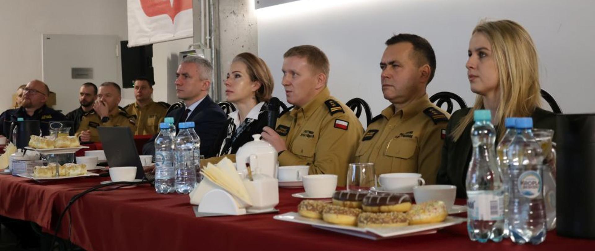 Odprawa roczna podsumowująca działalność piekarskich strażaków w 2024 roku