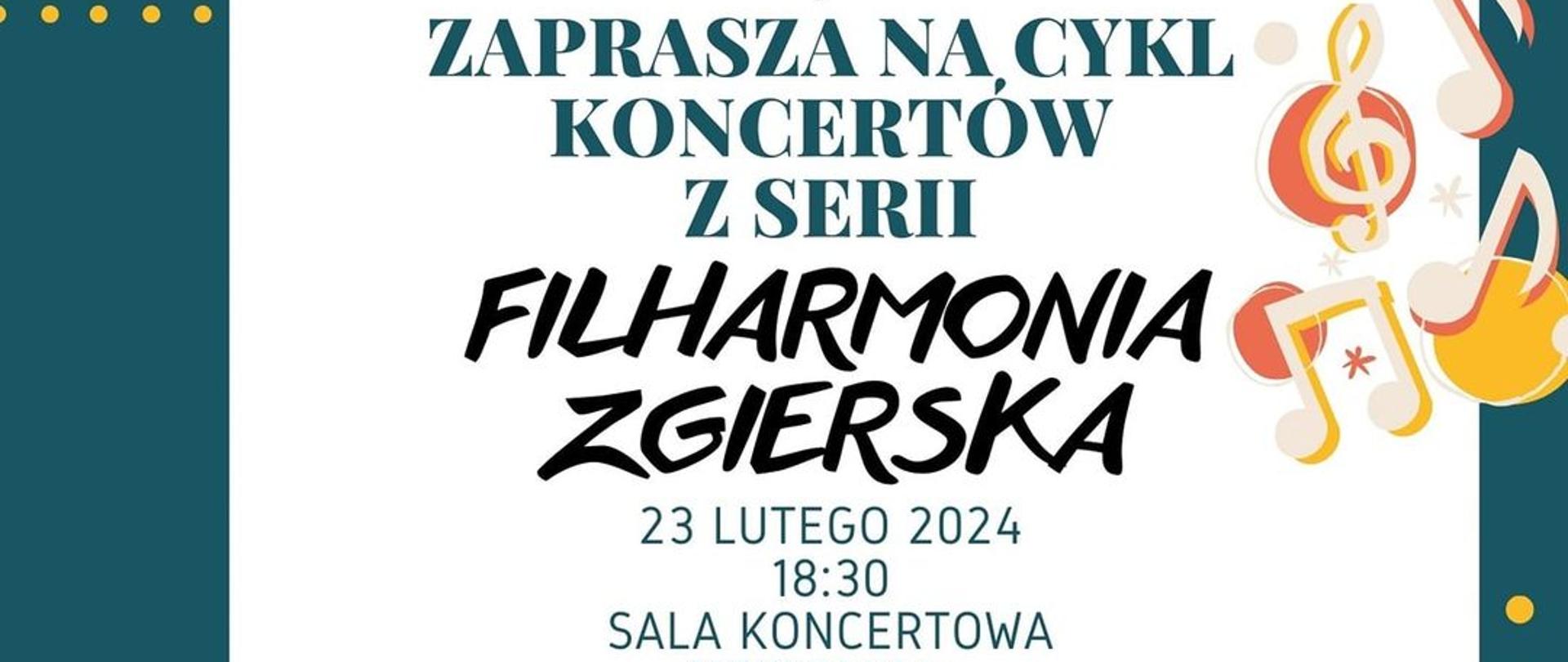 Cykl koncertów Filharmonia Zgierska 