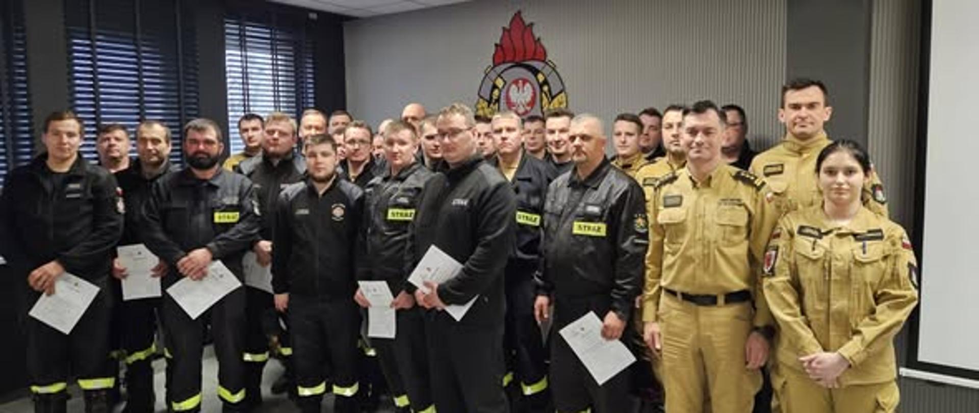 Zakończenie kursu dowódców OSP