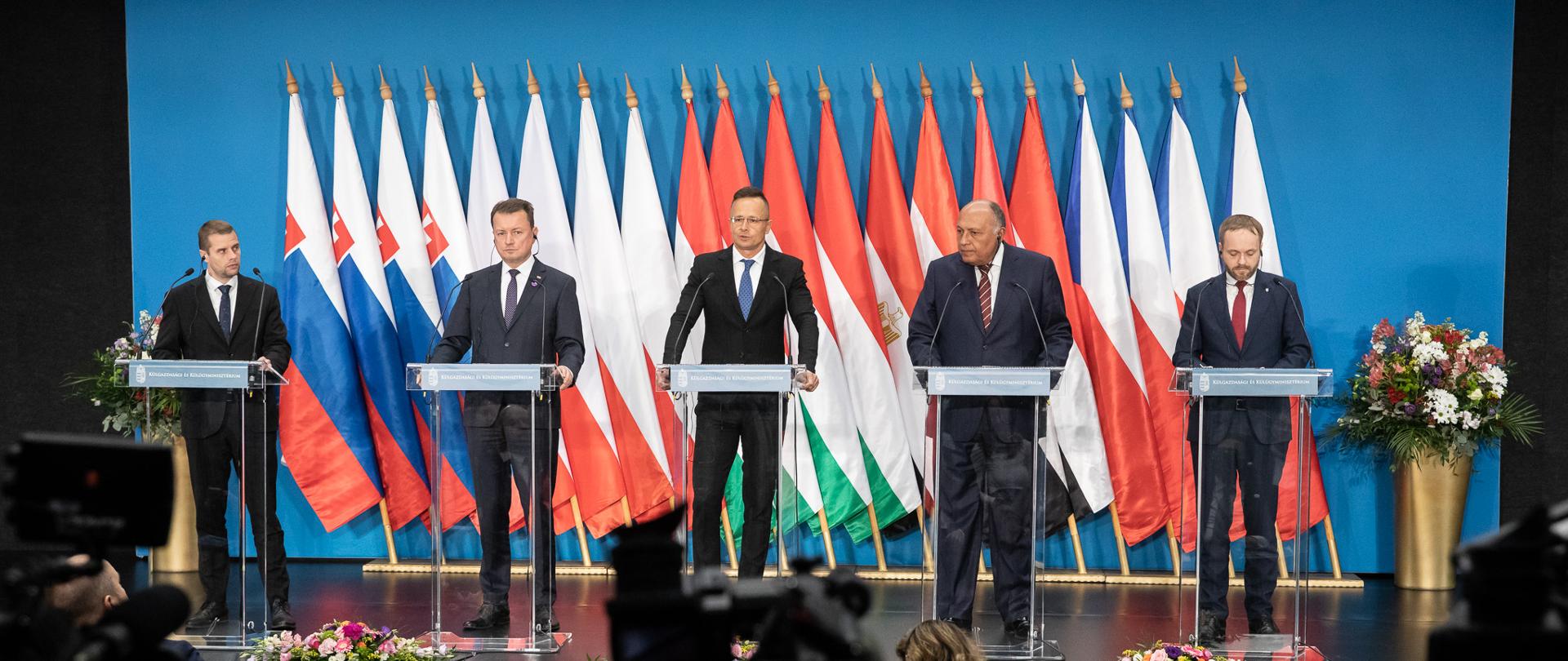 Spotkanie przedstawicieli państw Grupy Wyszehradzkiej i Egiptu