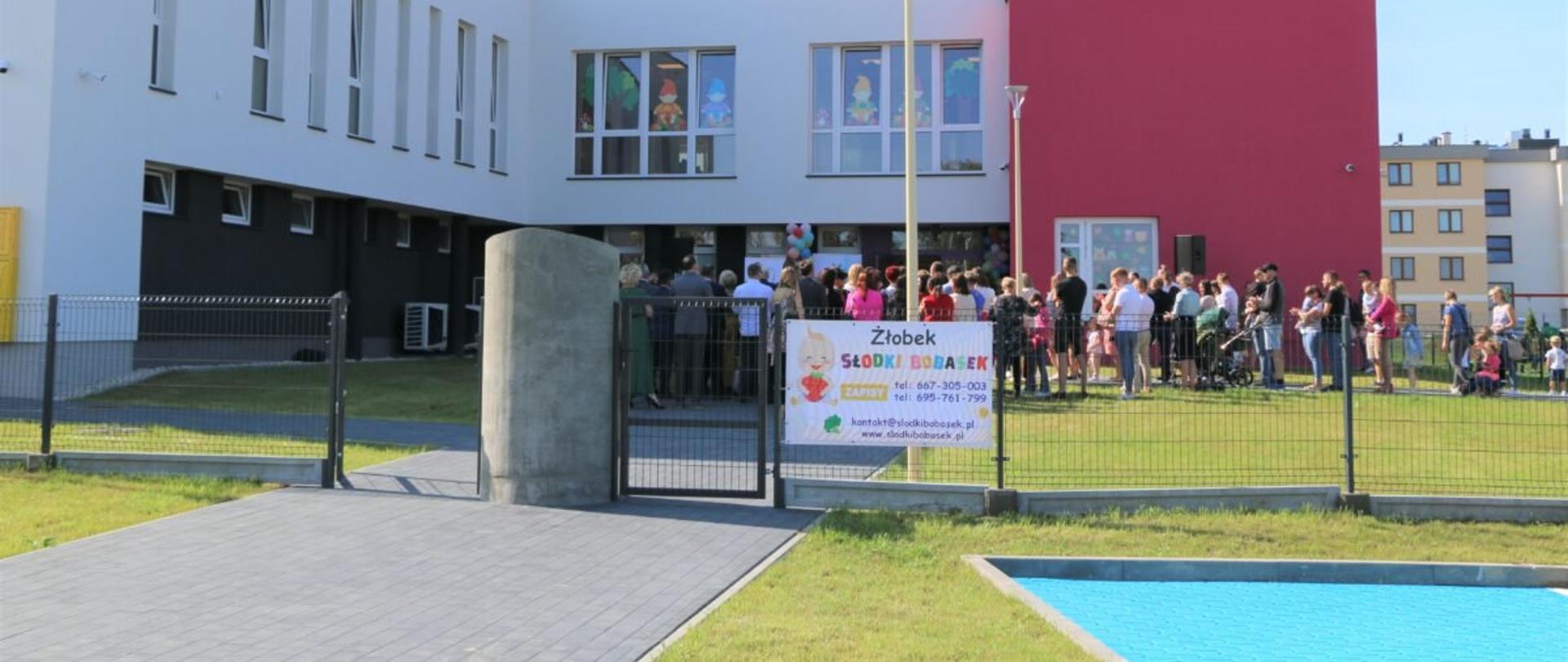 Budynek nowego żłobka i przedszkola w Boguchwale