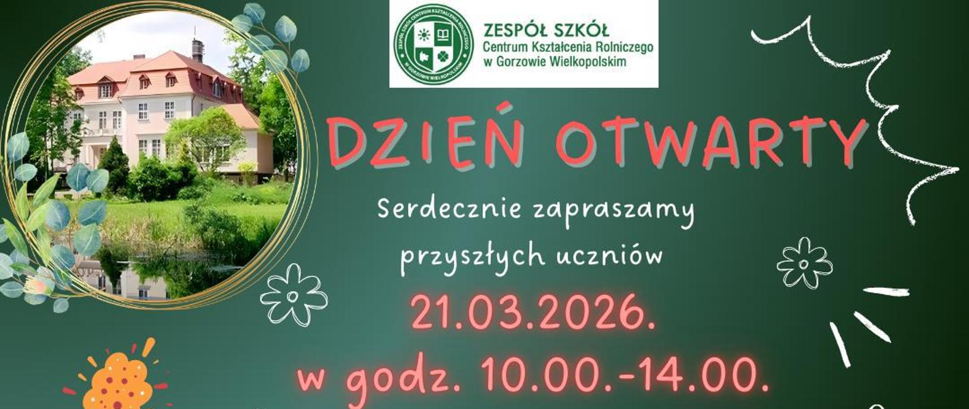 DZIEŃ OTWARTY w ZSCKR w Gorzowie Wielkopolskim!