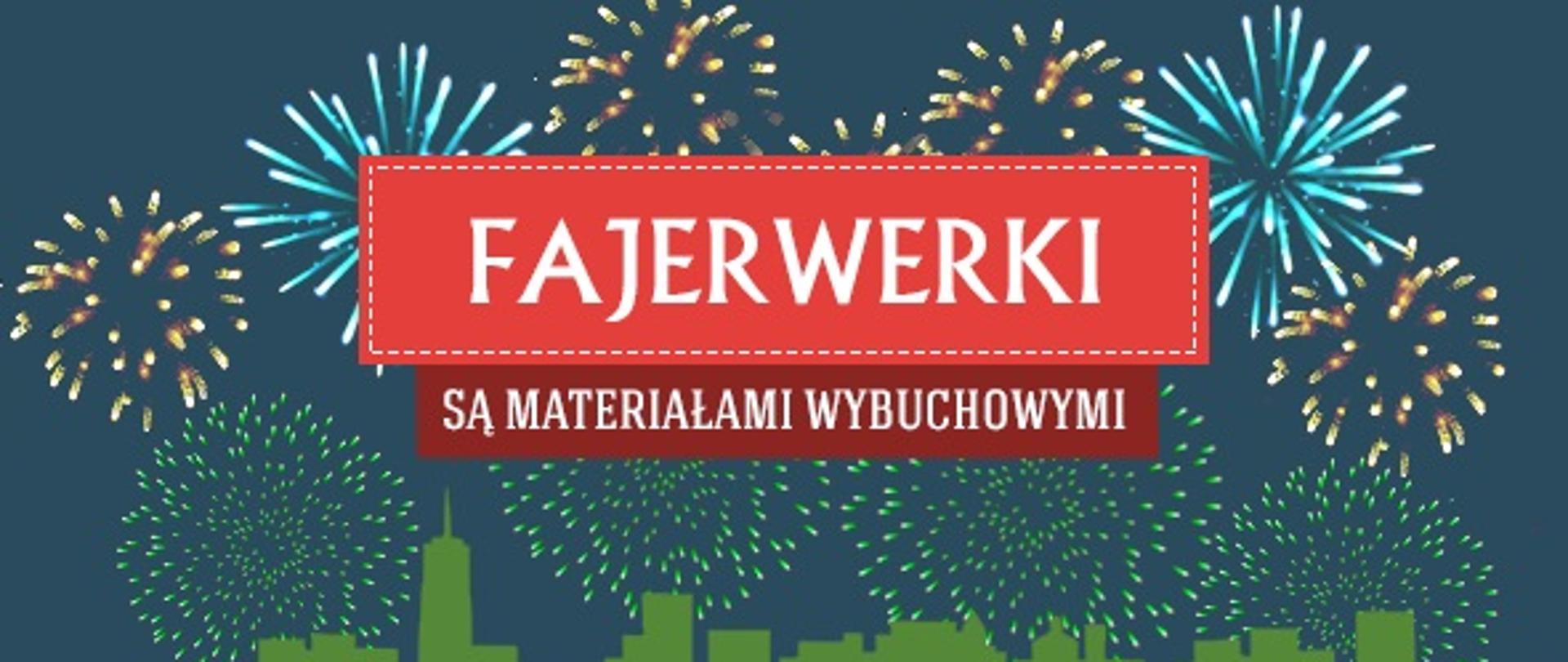Baner fajerwerki