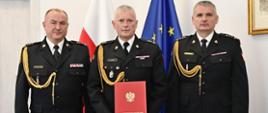 Powołanie na stanowisko Zastępcy Komendanta Państwowej Straży Pożarnej PSP w Człuchowie Pana bryg. Dariusza Dwulit.