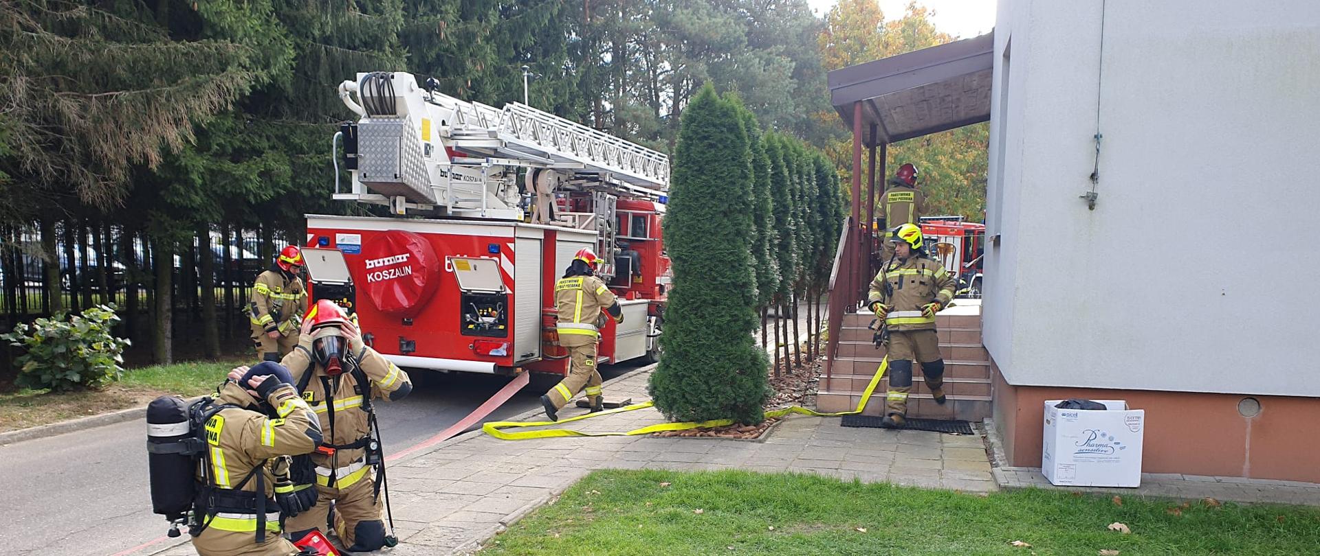 Ćwiczenia ratownicze DPS Obryte