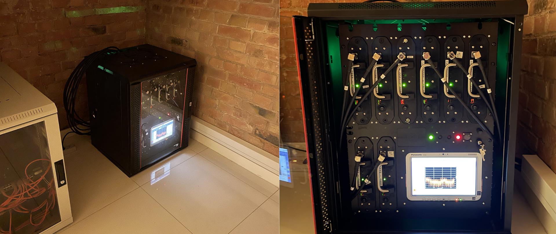 Urządzenie zagłuszające w wersji stacjonarnej