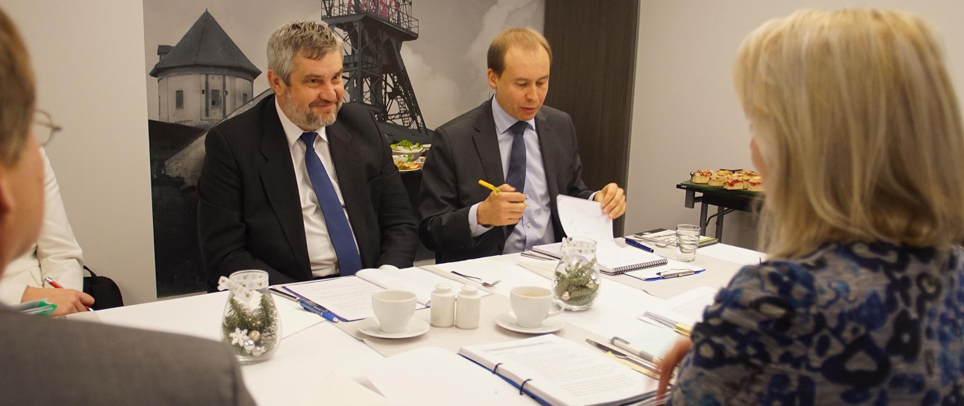 Minister Jan Krzysztof Ardanowski podczas spotkania z wiceminister rolnictwa Królestwa Niderlandów Marjolijn Sonnemą