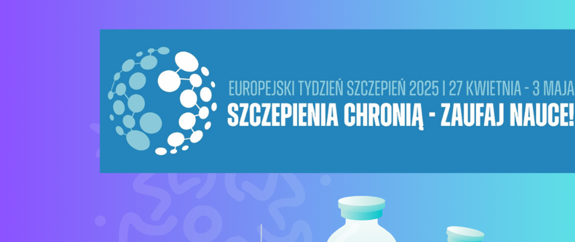 Europejski Tydzień Szczepień 2025 baner