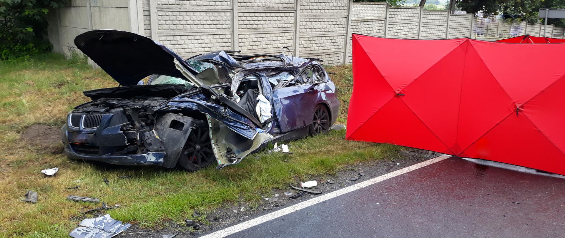 Wypadek na drodze Jerka - Krzywiń