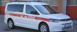Samochód strażącki osobowy.