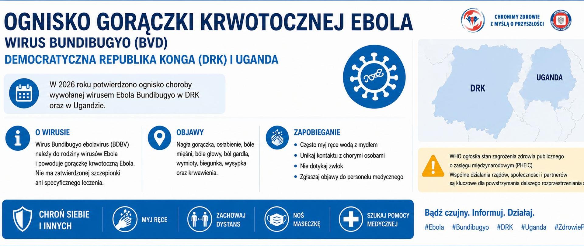 Ebola obraz strona komunikaty