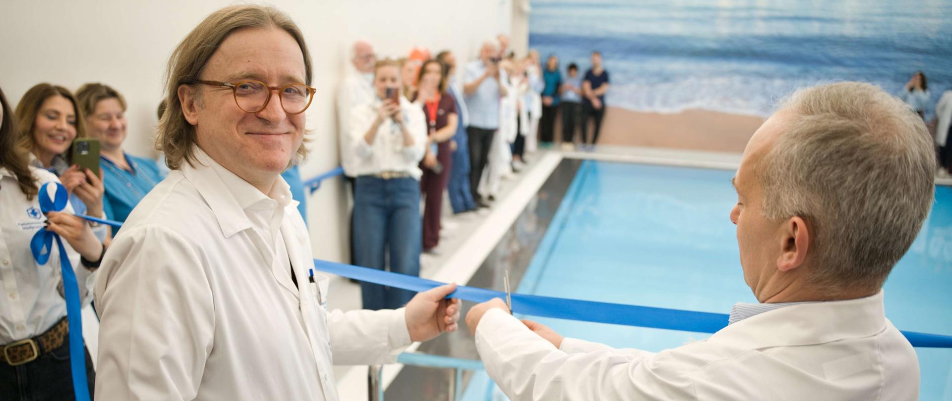 Otwarcie basenu rehabilitacyjnego w PIM MSWiA