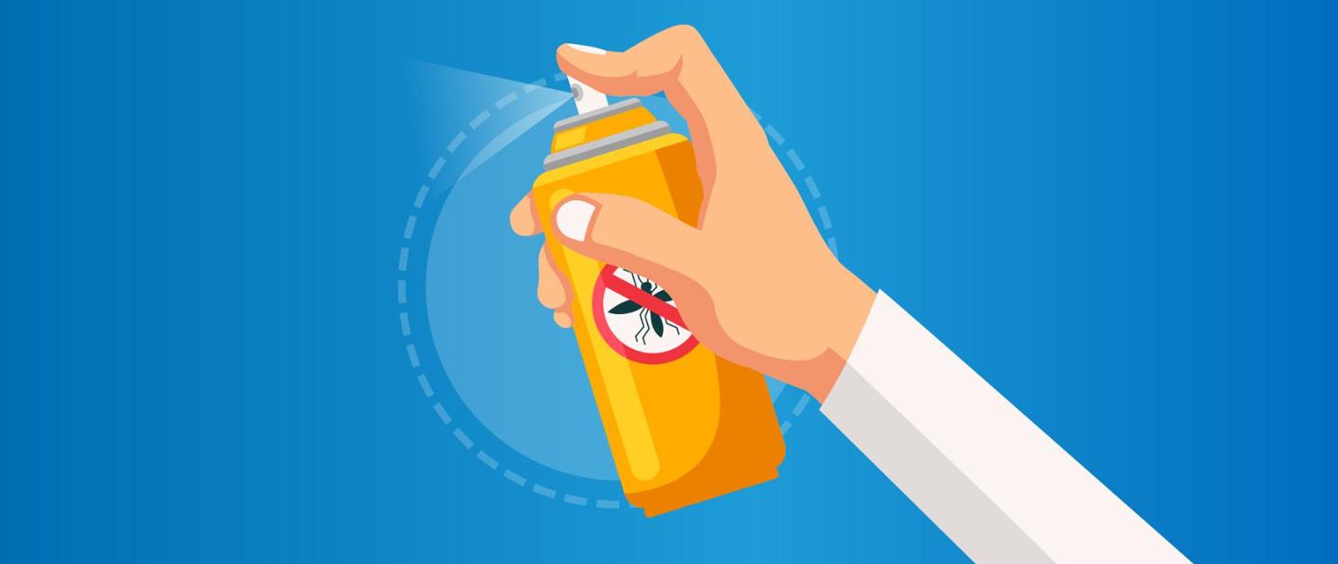 Informacja dotycząca bezpieczeństwa i skuteczności stosowania repelentów - produktów odstraszających komary i kleszcze