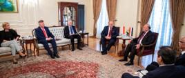 Spotkanie szefów dyplomacji Polski i Iraku