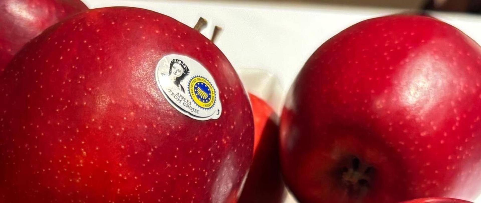 Promocja jabłek grójeckich w Sztokholmie