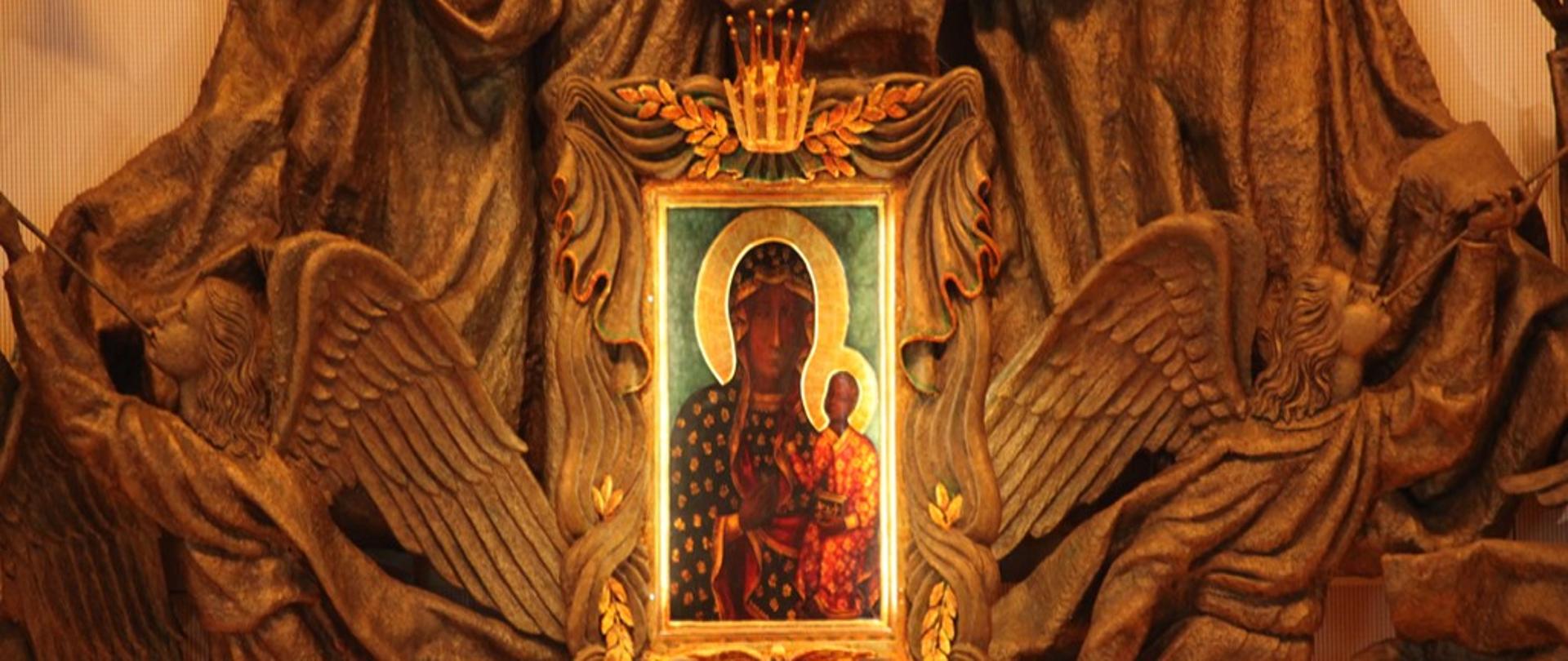 Kopia Jasnogórskiej Ikony w Sanktuarium w Doylestown 