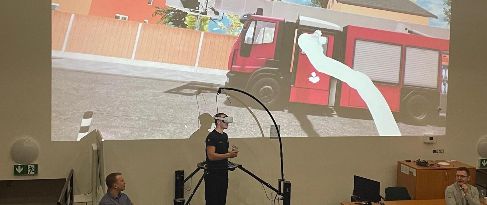 TECHNOLOGIA VR JAKO FORMA UZUPEŁNIAJĄCA KSZTAŁCENIE PRAKTYCZNE STRAŻAKÓW.