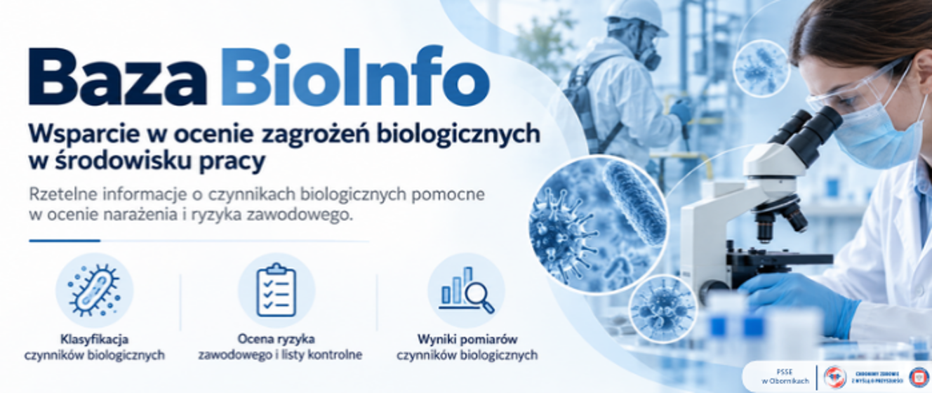 CIOP uruchamia bazę BioInfo o czynnikach biologicznych w miejscu pracy