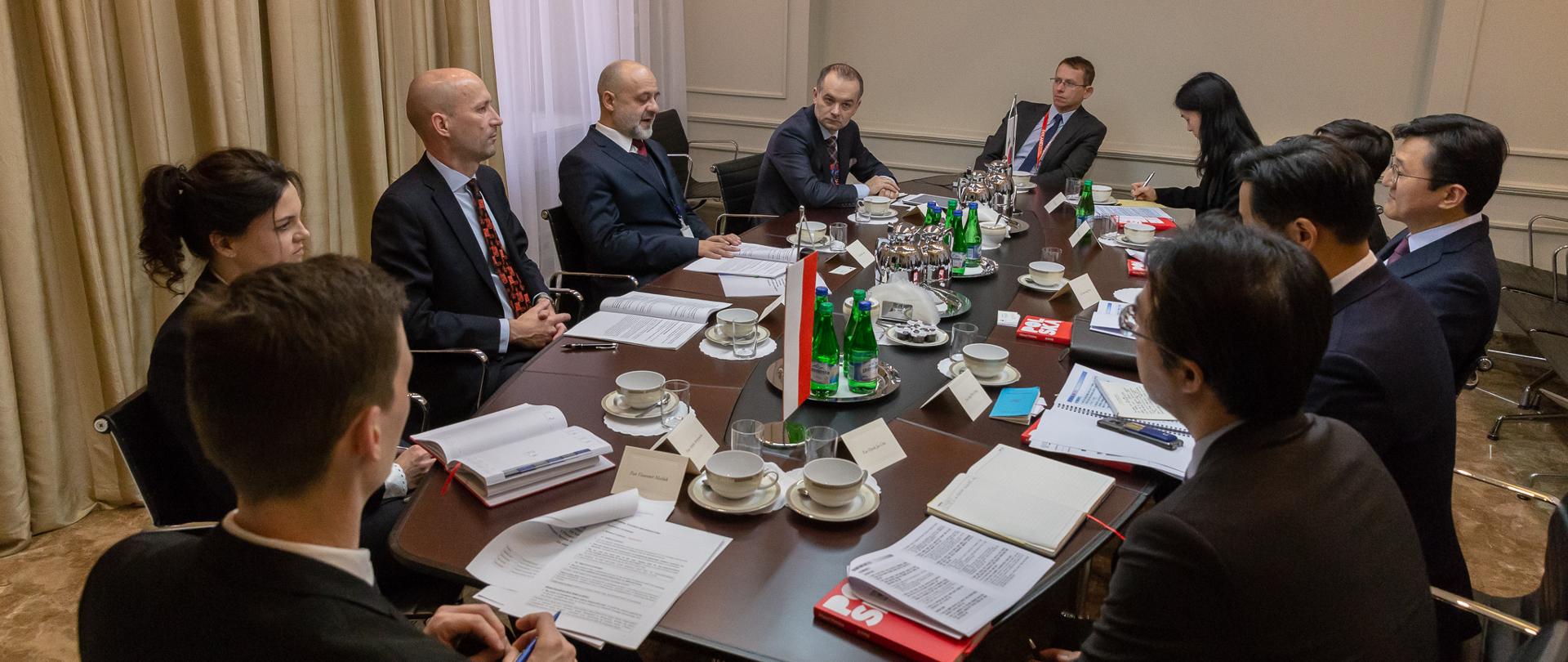 Konsultacje wiceministrów spraw zagranicznych Polski i Republiki Korei