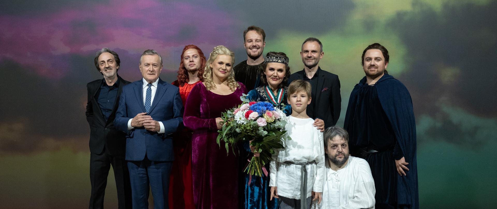 Złoty Medal Zasłużony Kulturze Gloria Artis dla Olgi Pasiecznik fot. REPORTER 