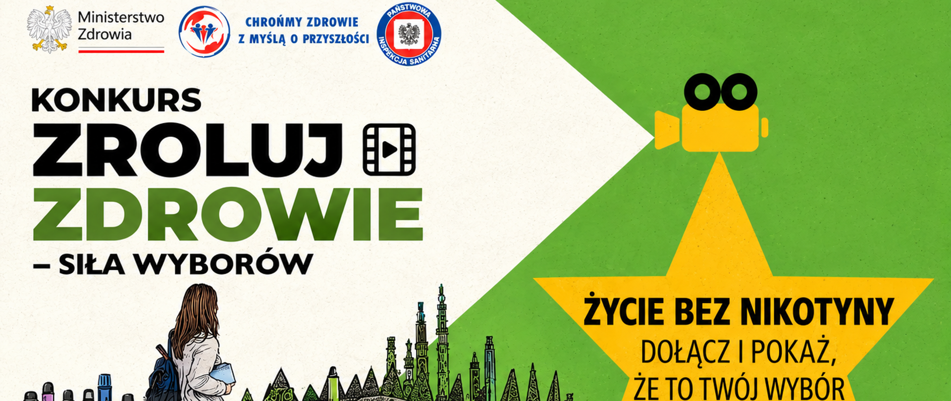 Ogólnopolski konkurs „Zroluj zdrowie – siła wyborów”